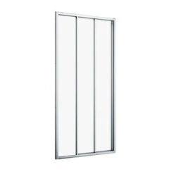 Sealskin Hooked Driedelige Schuifdeur 90x200 Cm, 6 Mm Helder Veiligheidsglas Met Antikalklaag Zilver Hoogglans 9 Sealskin Hooked Driedelige Schuifdeur 90x200 Cm, 6 Mm Helder Veiligheidsglas Met Antikalklaag Zilver Hoogglans -Badkamerartikelen Winkel 123 4464