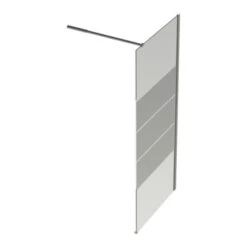 Van Marcke Micha Vaste Douchewand Met Muurprofiel 8mm Easy-clean 120x200