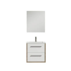 Tiger Badmeubelset Boston 60cm Wit Met Spiegel