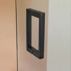 Sealskin Swingdeur Voor Nis I AM 90x200 Cm Zwart -Badkamerartikelen Winkel 123 4560