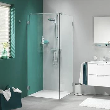 Sealskin Swingdeur Voor Douchewand I AM 200x100 Cm RVS 3 Sealskin Swingdeur Voor Douchewand I AM 200x100 Cm RVS