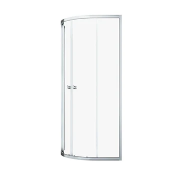 Sealskin Hooked Vierdelige Kwartronde Douchecabine Met Schuifdeuren 90x90x200 Cm, 6 Mm Helder Veiligheidsglas Met Antikalklaag Zilver Hoogglans 5 Sealskin Hooked Vierdelige Kwartronde Douchecabine Met Schuifdeuren 90x90x200 Cm, 6 Mm Helder Veiligheidsglas Met Antikalklaag Zilver Hoogglans - Afbeelding 3