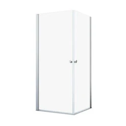 Sealskin Douchecabine Hooked Hoekinstap 90x90x200cm Hoogglans Aluminium -Badkamerartikelen Winkel 123 4704