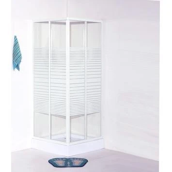 OK Douchecabine 80x80 Cm Schuifdeur 4 OK Douchecabine 80x80 Cm Schuifdeur - Afbeelding 2