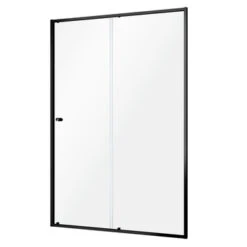 SEALSKIN Schuifdeur Voor NIs Contour Zwart 140x200cm -Badkamerartikelen Winkel 123 4822