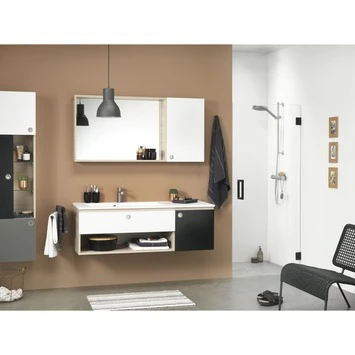 Sealskin Swingdeur Voor Nis I AM 100x200 Cm Zwart 3 Sealskin Swingdeur Voor Nis I AM 100x200 Cm Zwart