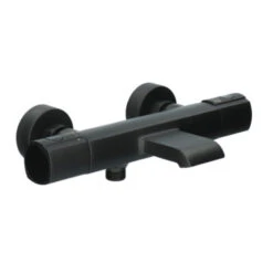 Absolut Thermostatische Badkraan Absi Zwart -Badkamerartikelen Winkel 123 490