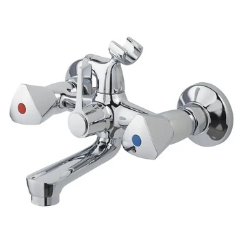 OK Badkraan 2-knops Chroom 3 OK Badkraan 2-knops Chroom