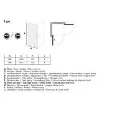 Sealskin Swingdeur Voor Hoekinstap I AM 100x200 Cm Zwart 13 Sealskin Swingdeur Voor Hoekinstap I AM 100x200 Cm Zwart -Badkamerartikelen Winkel 123 4972