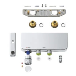 GROHE Thermostatische Badkraan Grohtherm SmartControl Chroom 10 GROHE Thermostatische Badkraan Grohtherm SmartControl Chroom -Badkamerartikelen Winkel 123 501