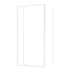 Sealskin Contour Draaideur Met Zijwand 100x100x200 Cm, 6 Mm Helder Veiligheidsglas Met Antikalklaag Mat Wit 9 Sealskin Contour Draaideur Met Zijwand 100x100x200 Cm, 6 Mm Helder Veiligheidsglas Met Antikalklaag Mat Wit -Badkamerartikelen Winkel 123 5029