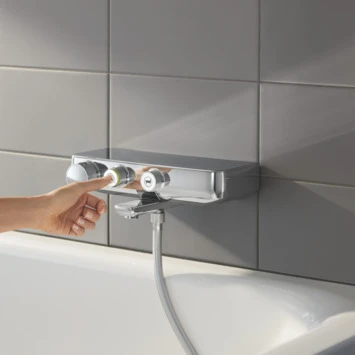 GROHE Thermostatische Badkraan Grohtherm SmartControl Chroom 8 GROHE Thermostatische Badkraan Grohtherm SmartControl Chroom - Afbeelding 6