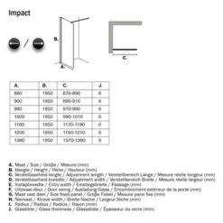 Sealskin Inloopdouche Impact A3 138x195 Cm Chroom 9 Sealskin Inloopdouche Impact A3 138x195 Cm Chroom -Badkamerartikelen Winkel 123 5186