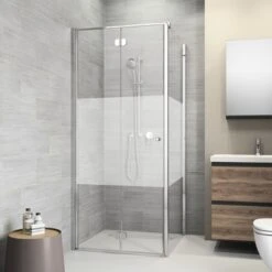 Sealskin Douchewand Code R 90x197 Cm Met Gesatineerde Band