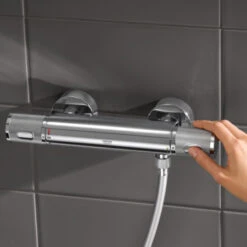 Grohe Thermostatische Douchekraan Precision Feel Chroom 12 Cm -Badkamerartikelen Winkel 123 524