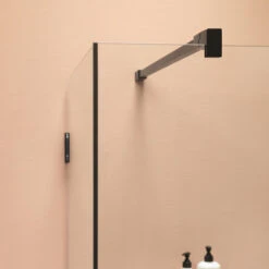 Sealskin Inloopdouche I AM A3 138x200 Cm Zwart -Badkamerartikelen Winkel 123 5294