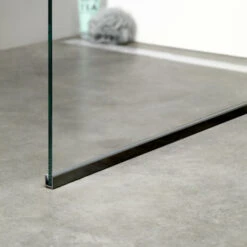 Sealskin Inloopdouche I AM A3 138x200 Cm Zwart -Badkamerartikelen Winkel 123 5295