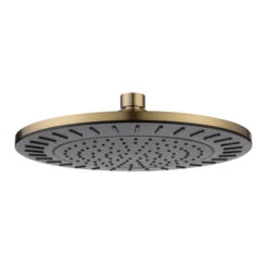 Tiger Regendoucheset Akcent Zwart/messing Incl Kraan En Handdouche Met 3 Straalstanden -Badkamerartikelen Winkel 123 5356