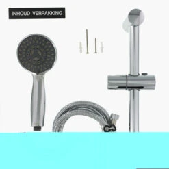 Tiger Splash Doucheset Alicante Waterbesparend Chroom -Badkamerartikelen Winkel 123 5364