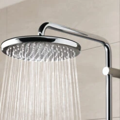 Grohe Douchesysteem Vitalio Start 250 Rond Met Omstelling Chroom 20 Grohe Douchesysteem Vitalio Start 250 Rond Met Omstelling Chroom -Badkamerartikelen Winkel 123 5407