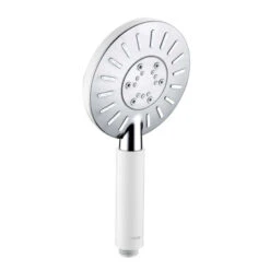 Tiger Regendoucheset Akcent Met Kraan Chroom Wit -Badkamerartikelen Winkel 123 5418