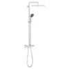 Grohe Douchesysteem Vitalio Start 250 Vierkant Met Thermostaatkraan QuickFix Chroom
