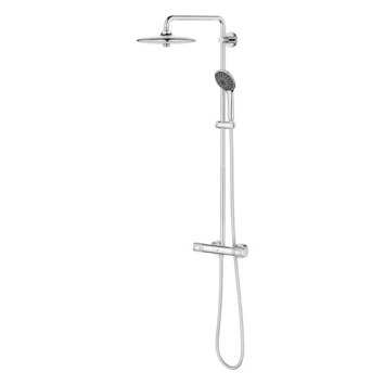 Grohe Douchesysteem Vitalio Joy 260 Cooltouch Met Thermostaatkraan Quickfix Chroom 4 Grohe Douchesysteem Vitalio Joy 260 Cooltouch Met Thermostaatkraan Quickfix Chroom - Afbeelding 2