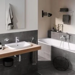 Grohe Handdouche Vitalio Start Ø10 Cm 2 Standen Chroom -Badkamerartikelen Winkel 123 5478