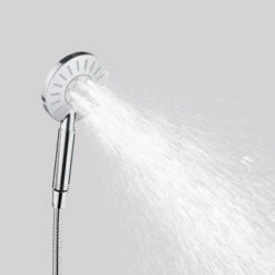 Tiger Regendoucheset Akcent Met Kraan Chroom -Badkamerartikelen Winkel 123 5496