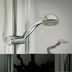 Tiger Doucheset Splash Como Met Glijstang Chroom -Badkamerartikelen Winkel 123 5525