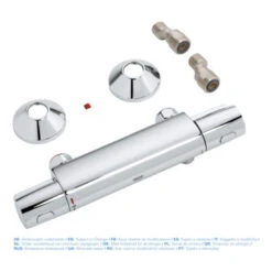 Grohe Thermostatische Douchekraan Precision Trend New Chroom 15 Cm -Badkamerartikelen Winkel 123 556