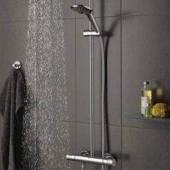 Grohe Regendouche Vitalio Joy Ø18 Cm Met Thermostatische Douchekraan 11 Grohe Regendouche Vitalio Joy Ø18 Cm Met Thermostatische Douchekraan -Badkamerartikelen Winkel 123 5631