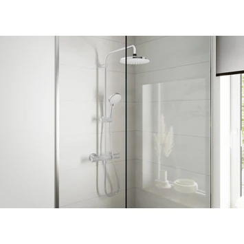 Hansgrohe Douchesysteem Vernis Blend 200 Met Thermostaatkraan Mat Zwart 9 Hansgrohe Douchesysteem Vernis Blend 200 Met Thermostaatkraan Mat Zwart - Afbeelding 7