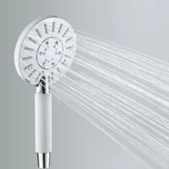 Tiger Regendoucheset Akcent Chroom Wit -Badkamerartikelen Winkel 123 5680