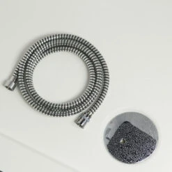 Tiger Splash Eco Doucheslang Handdouche Stretchflex Chroom 2m -Badkamerartikelen Winkel 123 5727