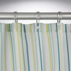 Sealskin Douchegordijn Fiesta Petrol 180x200 Cm -Badkamerartikelen Winkel 123 5744