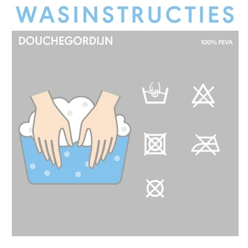 Sealskin Douchegordijn Hammam Goud 180x200 Cm 6 Sealskin Douchegordijn Hammam Goud 180x200 Cm - Afbeelding 4