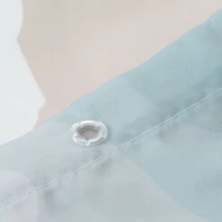 Sealskin Douchegordijn Earth 180x200cm D.grn /wht -Badkamerartikelen Winkel 123 5798