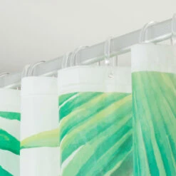 Sealskin Douchegordijn Leaves 180x200cm Groen/wit 13 Sealskin Douchegordijn Leaves 180x200cm Groen/wit -Badkamerartikelen Winkel 123 5841