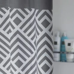 Sealskin Douchegordijn Angoli Grijs 180x200 Cm 10 Sealskin Douchegordijn Angoli Grijs 180x200 Cm -Badkamerartikelen Winkel 123 5878