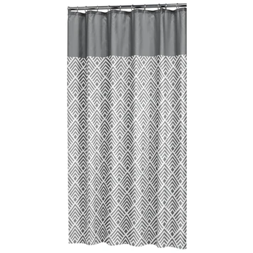 Sealskin Douchegordijn Angoli Grijs 180x200 Cm 7 Sealskin Douchegordijn Angoli Grijs 180x200 Cm - Afbeelding 5