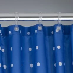 Sealskin Douchegordijn Speckles Royal Blauw 180x200 Cm -Badkamerartikelen Winkel 123 5924