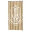 Sealskin Douchegordijn Anchor Polyester 180x200 Cm Zand -Badkamerartikelen Winkel 123 5926