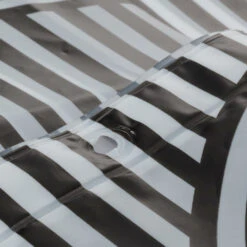 Sealskin Douchegordijn Brave 180x200cm Zwart/wit 19 Sealskin Douchegordijn Brave 180x200cm Zwart/wit -Badkamerartikelen Winkel 123 5974