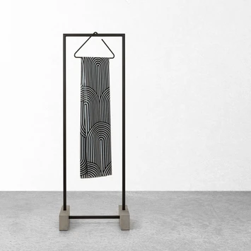 Sealskin Douchegordijn Brave 180x200cm Zwart/wit 9 Sealskin Douchegordijn Brave 180x200cm Zwart/wit - Afbeelding 7