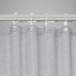 Sealskin Douchegordijn Wave Polyester 180x200 Cm Zwart 9 Sealskin Douchegordijn Wave Polyester 180x200 Cm Zwart -Badkamerartikelen Winkel 123 6036