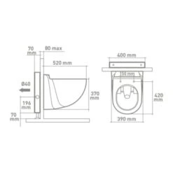 Van Marcke Wandcloset Met Vermaler 7 Van Marcke Wandcloset Met Vermaler -Badkamerartikelen Winkel 123 604