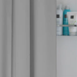 SEALSKIN Douchegordijn Granada 120x200cm Licht Grijs -Badkamerartikelen Winkel 123 6073