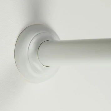 Sealskin Douchegordijnstang Rondalux Kwartrond Wit 90x90 Cm 4 Sealskin Douchegordijnstang Rondalux Kwartrond Wit 90x90 Cm - Afbeelding 2