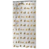 Sealskin Douchegordijn Duckling Geel PVC 200x180 Cm -Badkamerartikelen Winkel 123 6130